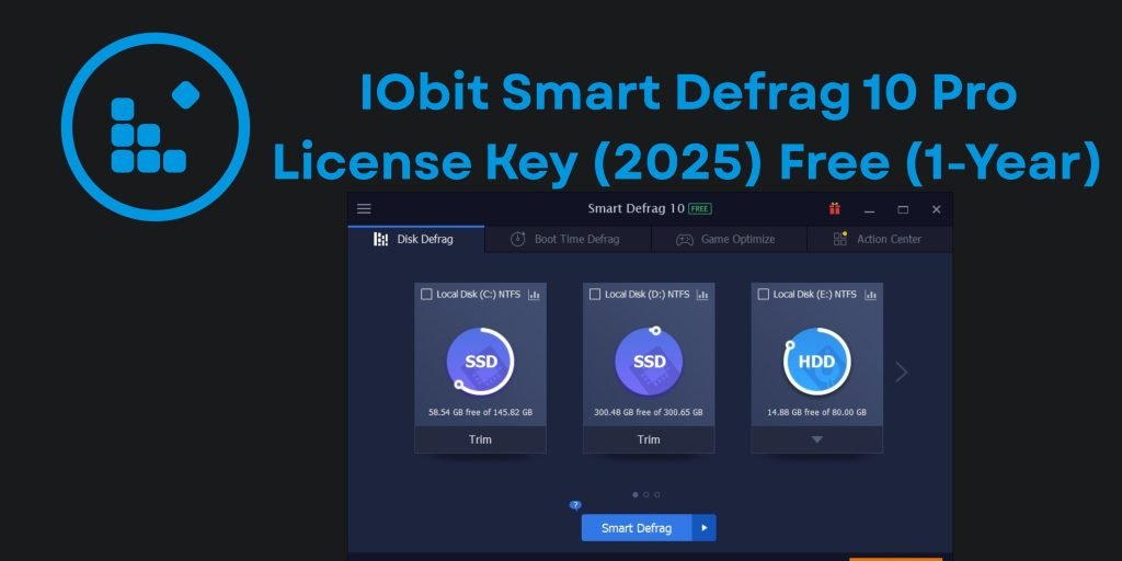 IObit Smart Defrag Pro 9.3.1.326 Full Version [Latest]